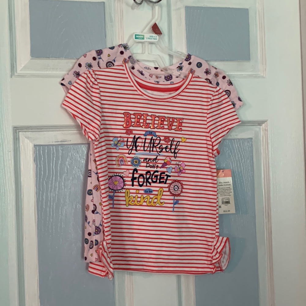 2 pack girls t-shirts